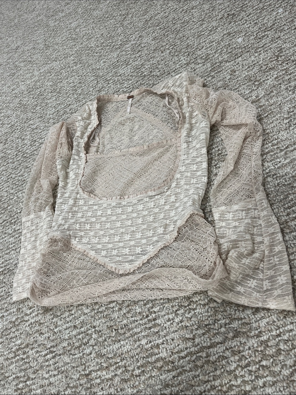 Free people women’s lace top